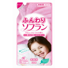 Кондиціонер для білизни Lion Funwari Soflan Gentle Floral, запасний блок, 500 мл